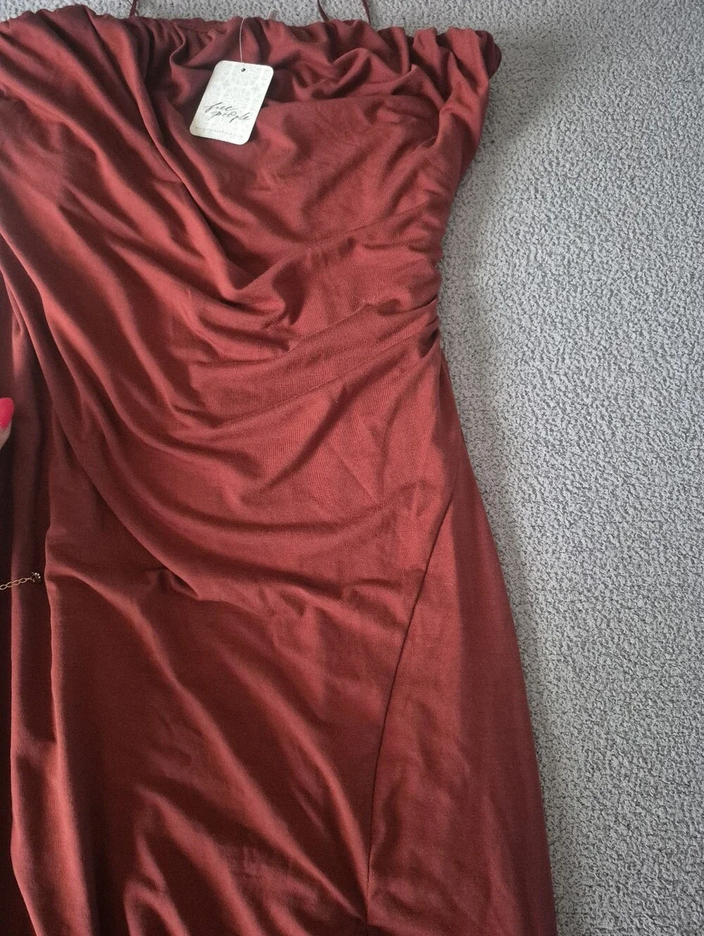 NWT- Free People Hayley Midi Dress